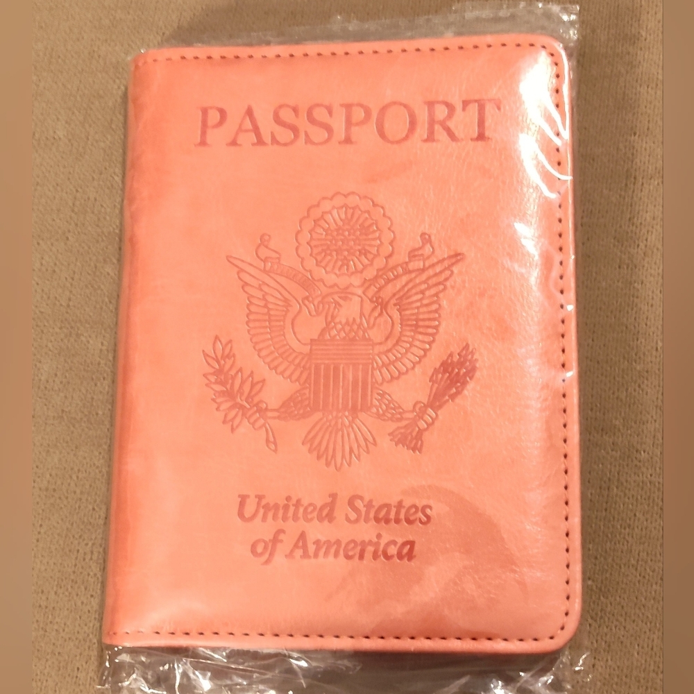 Pink Passport Holder